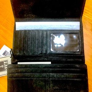 Frye Black Leather Wallet